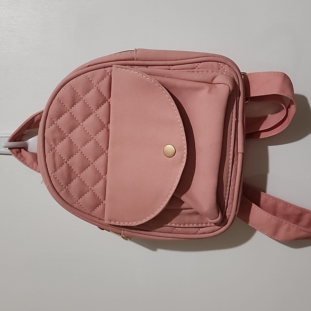 Pink Small Backpack 8" - Picture 2 of 4